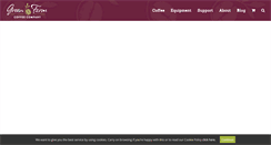 Desktop Screenshot of greenfarmcoffee.co.uk